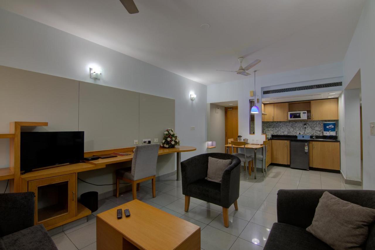 Tristar Serviced Apartments Bangalore Bagian luar foto