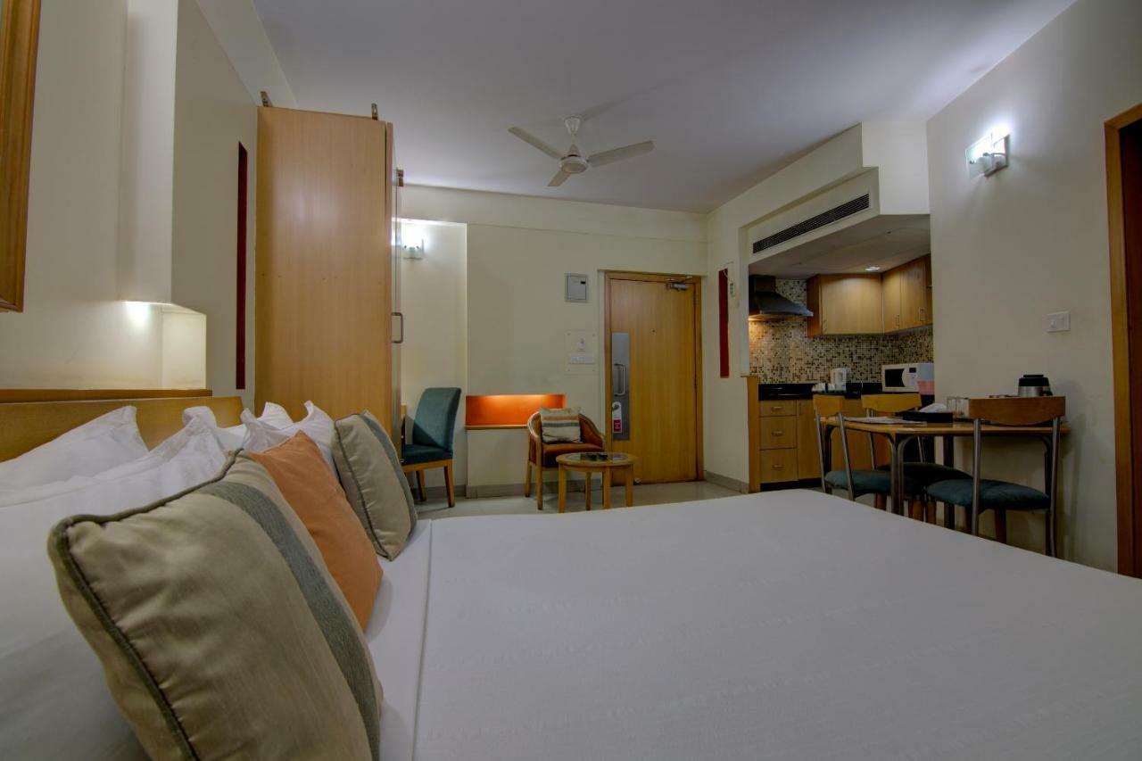 Tristar Serviced Apartments Bangalore Bagian luar foto